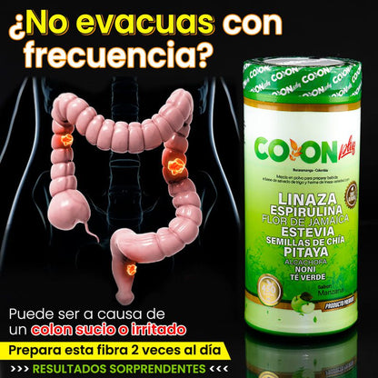 🌿 COLON PLUS - Fibra 100% Natural 🥇